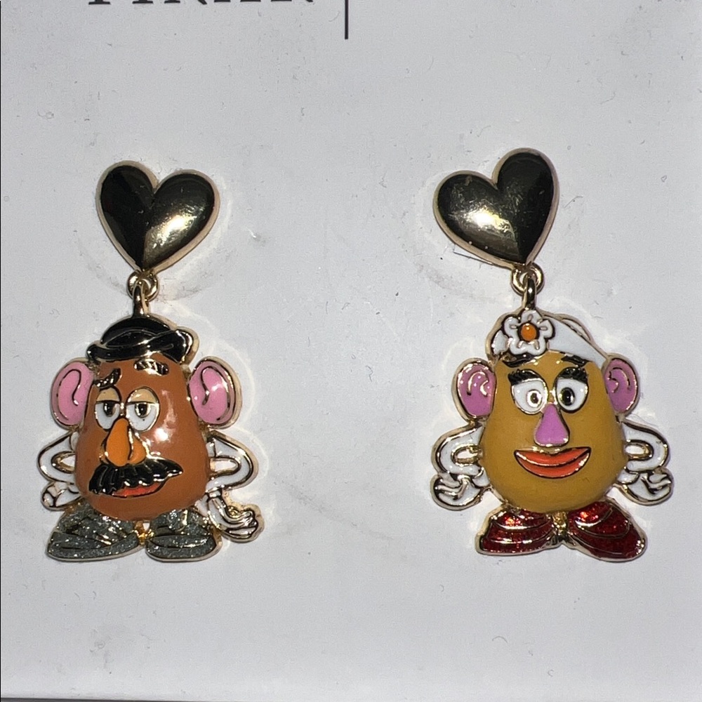 BaubleBar Pixar Mr. and Mrs. Potato Head Earrings - Picture 2 of 2